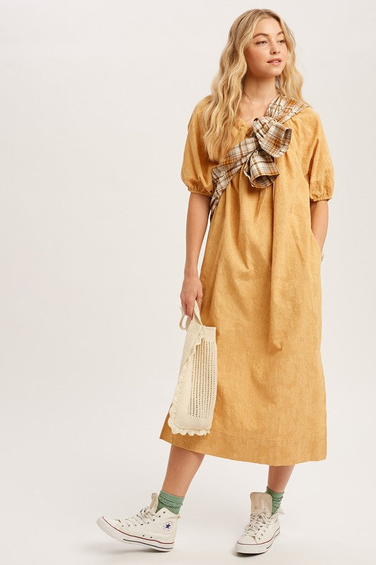 Burn Out Textured Oversized Maxi