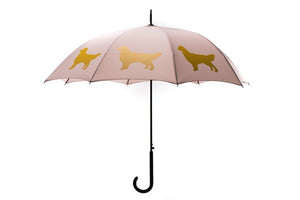 Golden Retriever Stick Umbrella